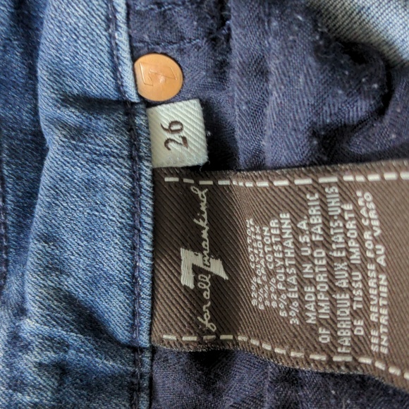 7 for all mankind Jeans - Picture 4 of 4